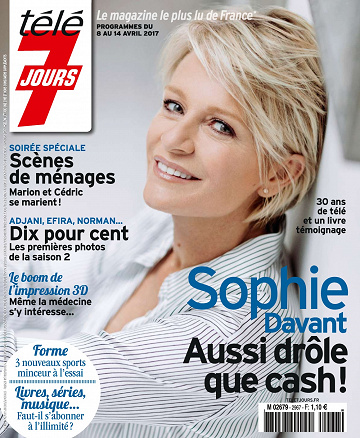 Télé 7 Jours N°2967 - 08 au 14 avril 2017