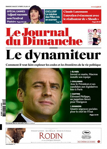 Le Journal du Dimanche N°3670 - 14 Mai 2017