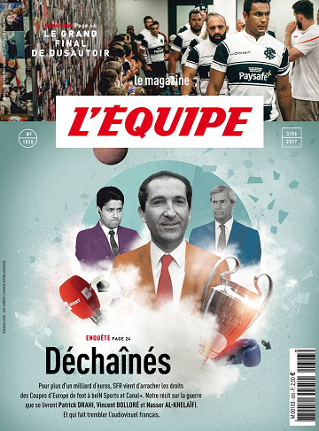 L’Equipe magazine n°1820 du vendredi 02 juin 2017