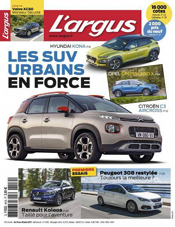 L’Argus - 15 au 28 Juin 2017