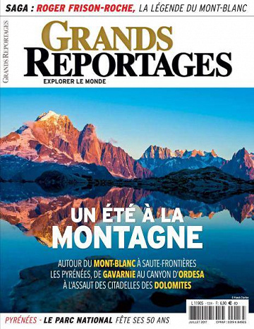 Grands Reportages N°436 - Juillet 2017