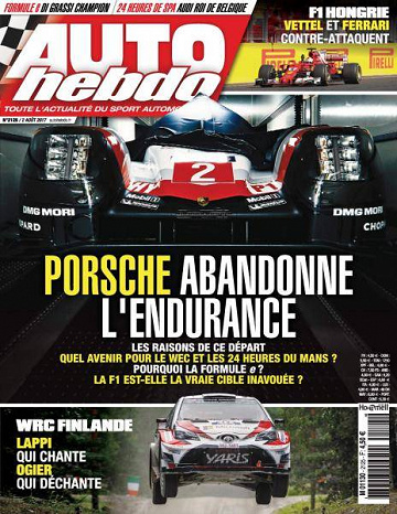 Auto Hebdo - 2 Août 2017