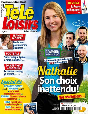 Télé Loisirs - 12 au 18 Août 2017