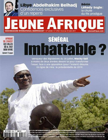 Jeune Afrique - 6 au 12 Août 2017