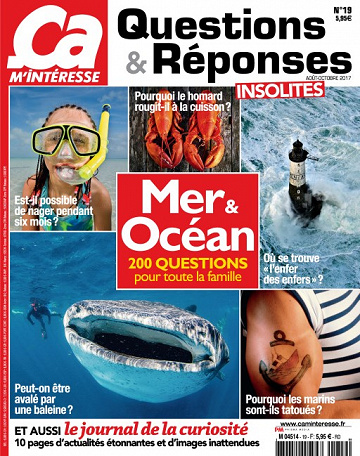 Ça M’Intéresse Questions et Réponses N°19 - Août/Octobre 2017