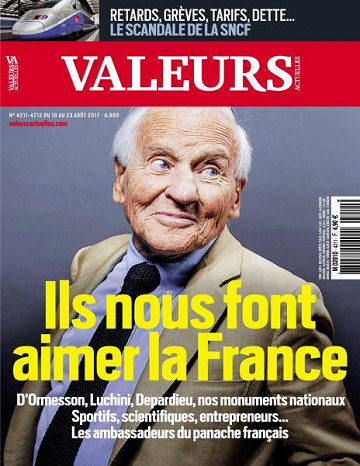 Valeurs Actuelles - 10 au 23 Août 2017