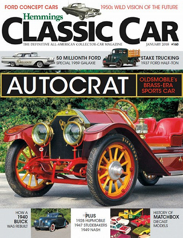 Hemmings Classic Car N°160 - January 2018