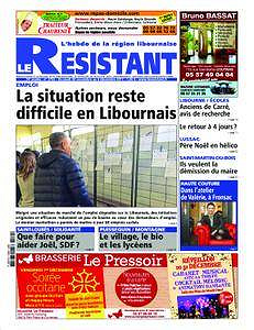 Le Résistant Sud Gironde - 30 novembre 2017