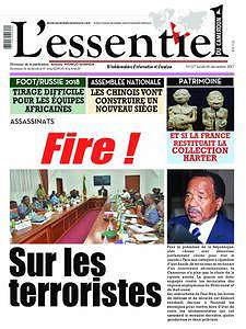 L’essentiel du Cameroun - 04 décembre 2017