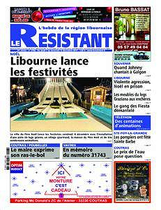Le Résistant Sud Gironde - 07 décembre 2017