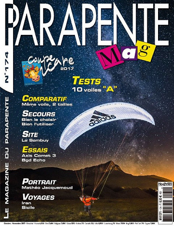 Parapente Mag N°174 - Octobre-Novembre 2017