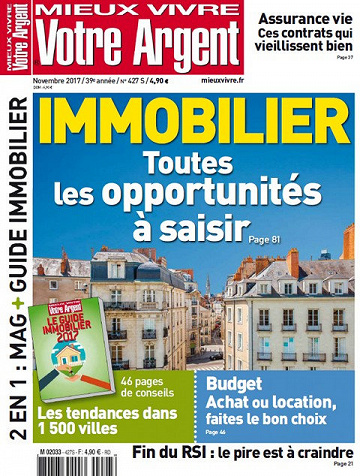 Mieux Vivre Votre Argent N°427 - Novembre 2017