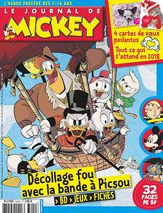 Le Journal de Mickey N°3420 - 24 Décembre 2017
