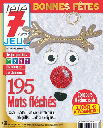 Télé 7 Jeux N°450 - Décembre 2017
