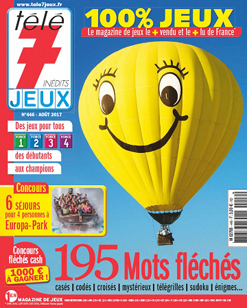 Télé 7 Jeux 446 - Août 2017