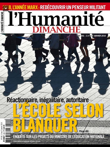 L’Humanité Dimanche N°592 - 11 au 17 Janvier 2018