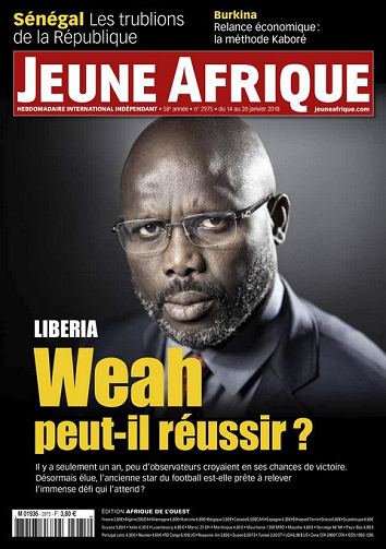Jeune Afrique N°2975 - 14 au 20 Janvier 2018