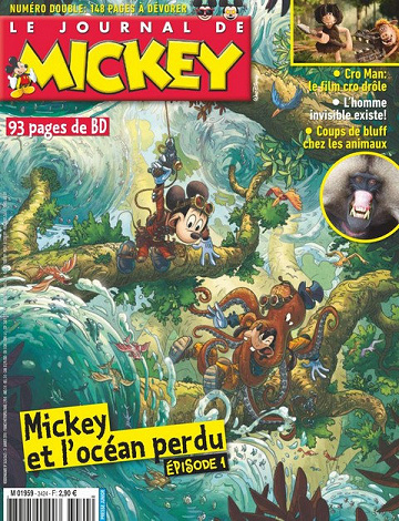 Le Journal de Mickey N°3424-3425 - 31 Janvier 2018