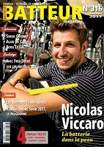 Batteur Magazine N.316 - Novembre 2017