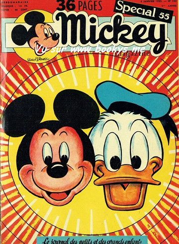 Mickey Magazine N°222 - 6 Janvier 1955