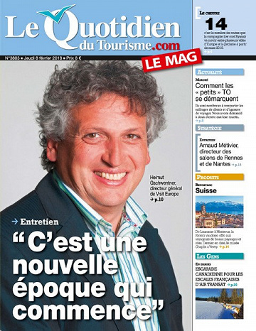 Le Quotidien du Tourisme N°3883 - 8 Février 2018