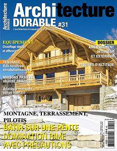 Architecture Durable N°31 - Novembre-Décembre 2017 - Janvier 2018
