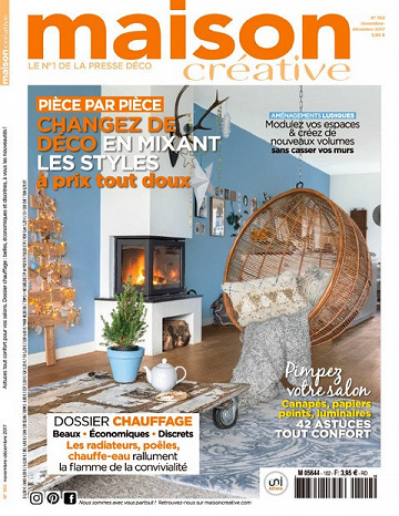 Maison créative N°102 - Novembre-Décembre 2017