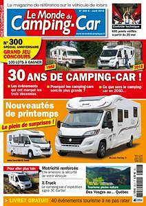 Le Monde du Camping-Car N°300 - Avril 2018