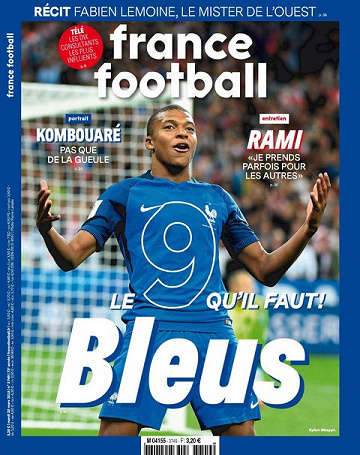 France Football N°3749 - 20 Mars 2018