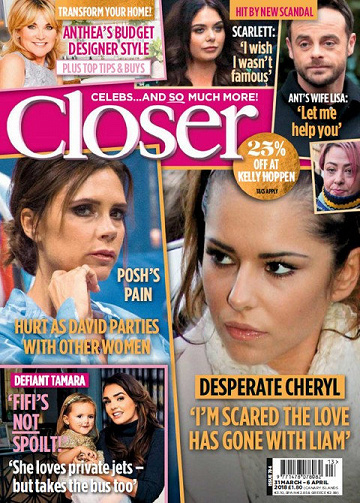Closer UK N°794 - 31 March - 6 April 2018