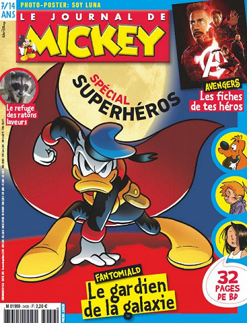 Le Journal de Mickey N°3436 - 25 Avril 2018