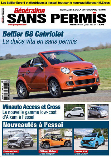 Génération Sans Permis - Juin-Août 2018