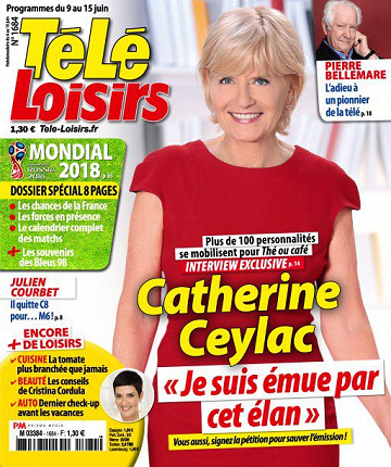 Télé Loisirs - 4 Juin 2018