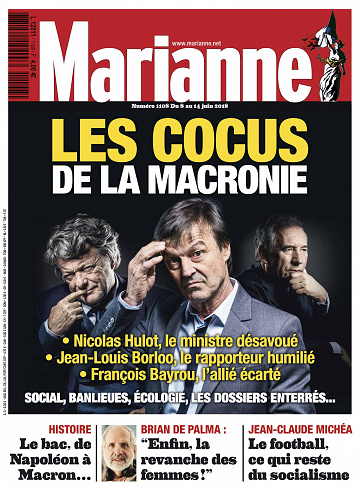 Marianne N°1108 - 8 au 14 Juin 2018