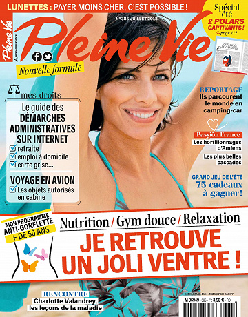 Pleine Vie N°385 - Juillet 2018