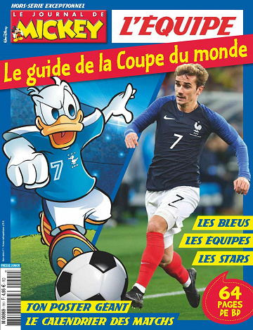 Le Journal de Mickey Hors-Série N°1 - Coupe du monde 2018