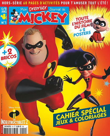 Mon premier Journal de Mickey Hors-Série - Juillet 2018
