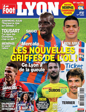 Le Foot Lyon - Juillet-Août 2018