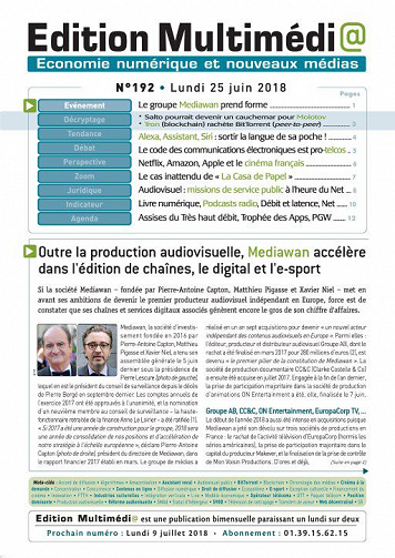 Édition Multimédia - 25 Juin 2018