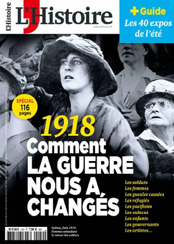 L’Histoire - Juillet-Août 2018