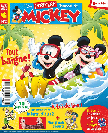Mon premier Journal de Mickey - Juillet 2018
