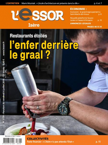L’Essor Isère - 6 Juillet 2018