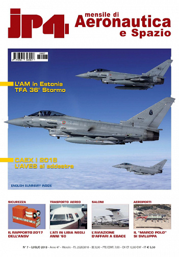 JP4 mensile di Aeronautica e Spazio N°7 - Luglio 2018