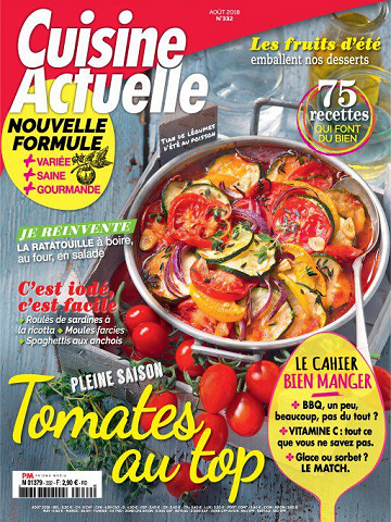 Cuisine Actuelle - Août 2018