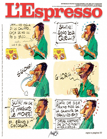 L’Espresso N°18 - 8 Luglio 2018