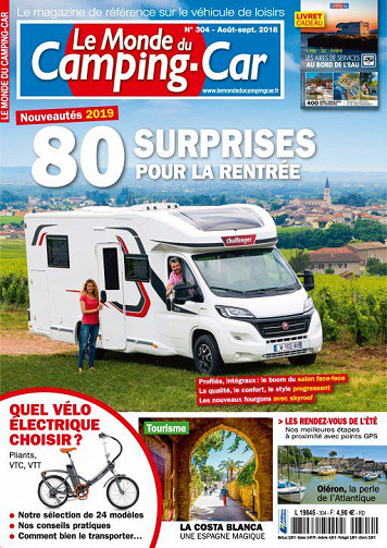 Le Monde du Camping-Car - Août-Septembre 2018
