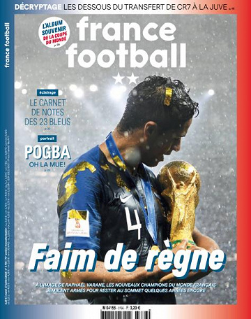 France Football - 17 Juillet 2018