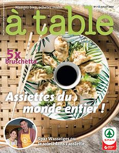 À Table - Juillet 2018
