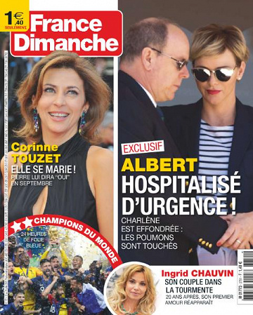 France Dimanche - 20 Juillet 2018
