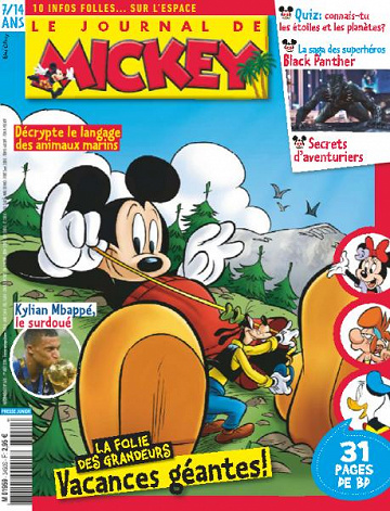 Le Journal de Mickey - 1 Août 2018